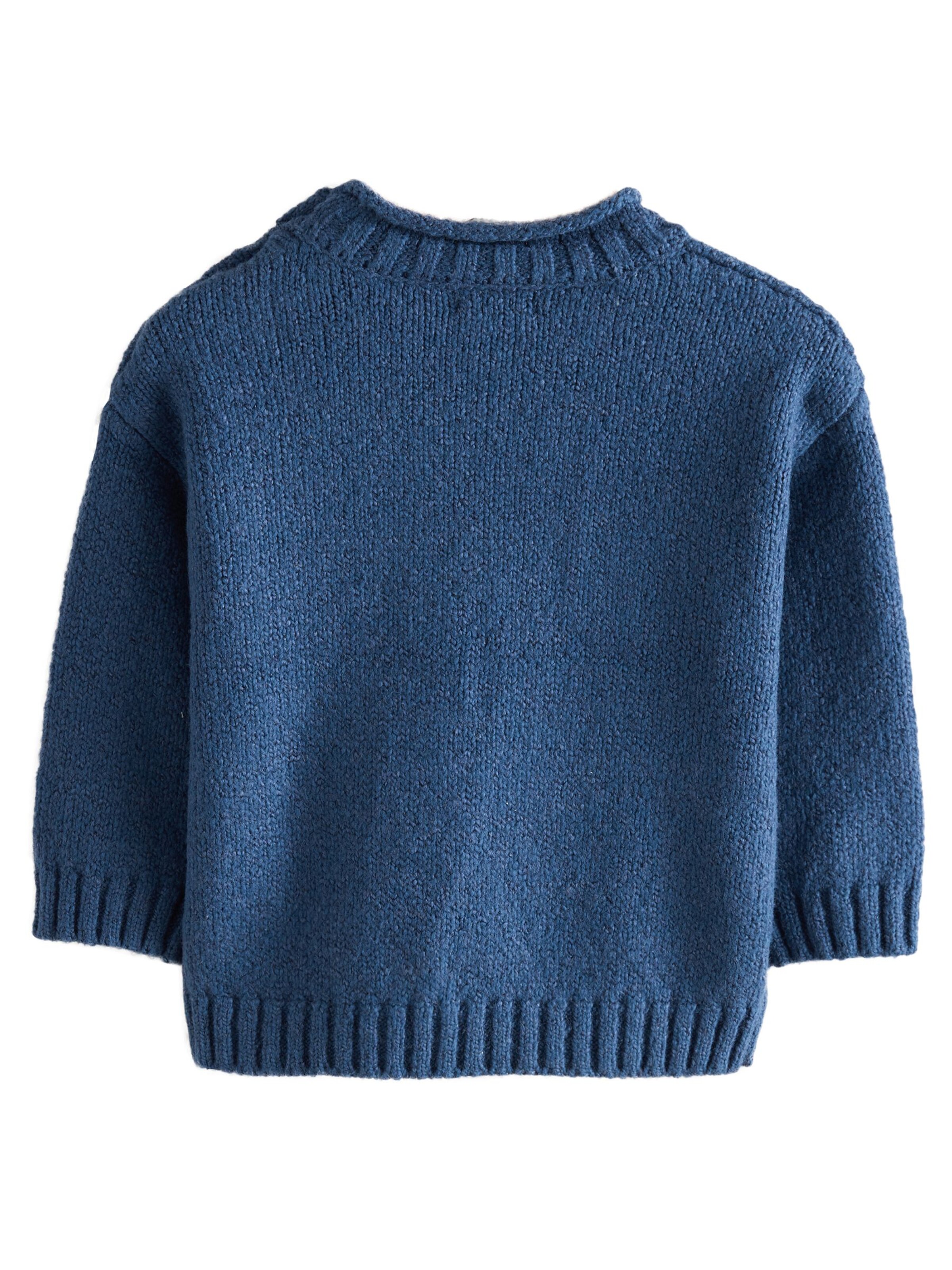 Next Pulover | modra barva