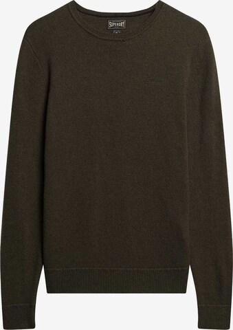 Superdry Sweater 'Essential' in Green: front