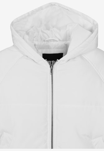 Urban Classics Zimní bunda – bílá