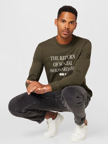 Sweat-shirt Only & Sons en vert