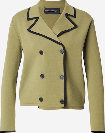 žalia Karl Lagerfeld Kardiganas: priekis