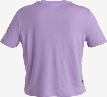 ICEBREAKER Funkcionalna majica 'Tech Lite III' | vijolična barva