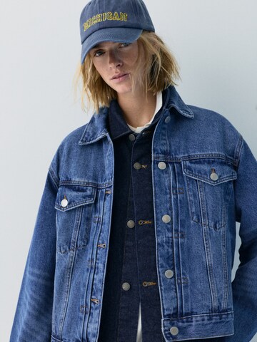 Cappello da baseball 'MICHIGAN' di Pull&Bear in blu