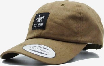Surf Monkey - Boné desportivo em castanho: frente
