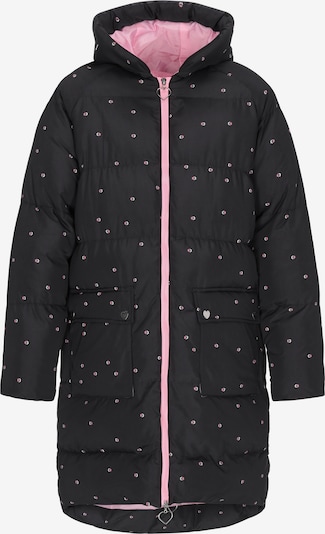 Demisezoninis paltas iš MYMO, spalva – rožinė / juoda, Prekių apžvalga