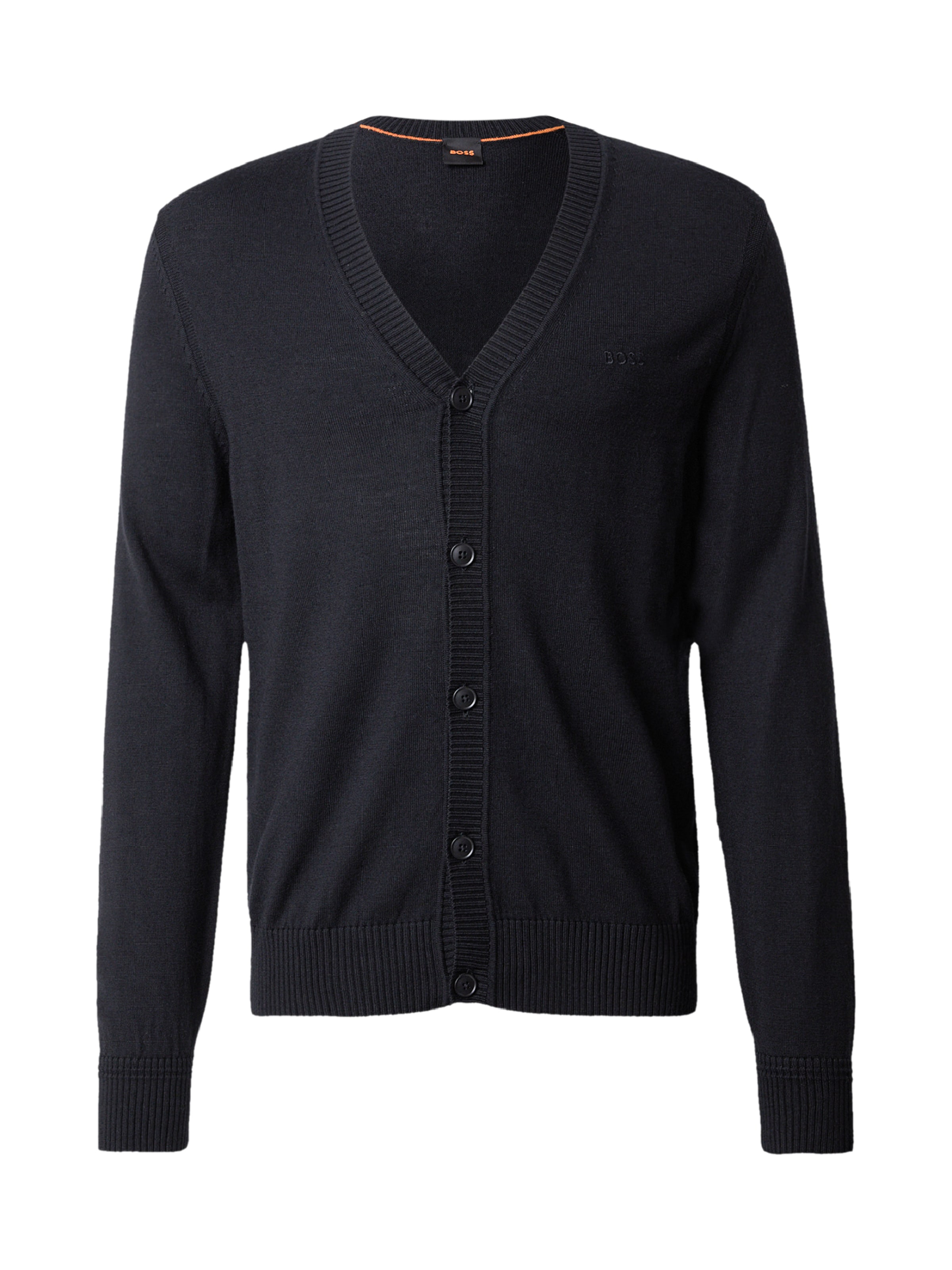 BOSS Kofta 'Avac_CD' i svart: framsida