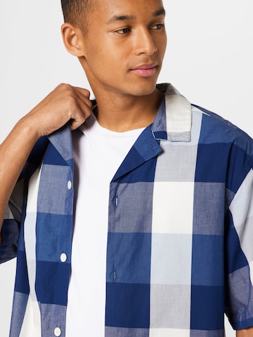 LEVI'S ® Comfort Fit Skjorta 'Levi's® Men's Short Sleeve Pajama Shirt' i blå