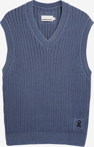 ARMEDANGELS Pullunder PIGMENT DYE in Blau: Vorderseite