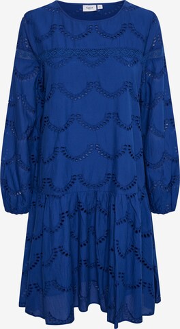 SAINT TROPEZ Šaty 'Nadeen' – modrá: přední strana
