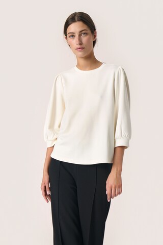 SOAKED IN LUXURY Blouse 'Leste' in Wit: voorkant