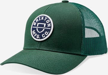 Casquette 'CREST' Brixton en vert : devant