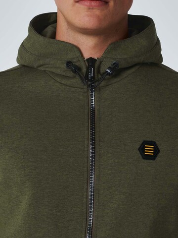 No Excess Zip-Up Hoodie in Green