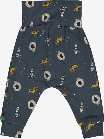 Fred's World by GREEN COTTON Tapered Pants 'Animal' in Blue