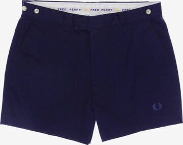 Fred Perry Shorts in XS in Blue: front