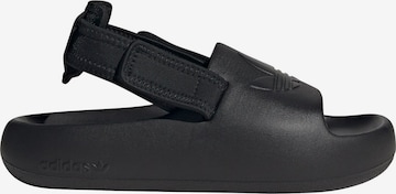 ADIDAS ORIGINALS - Sapatos abertos 'ADIFOM ADILETTE' em preto