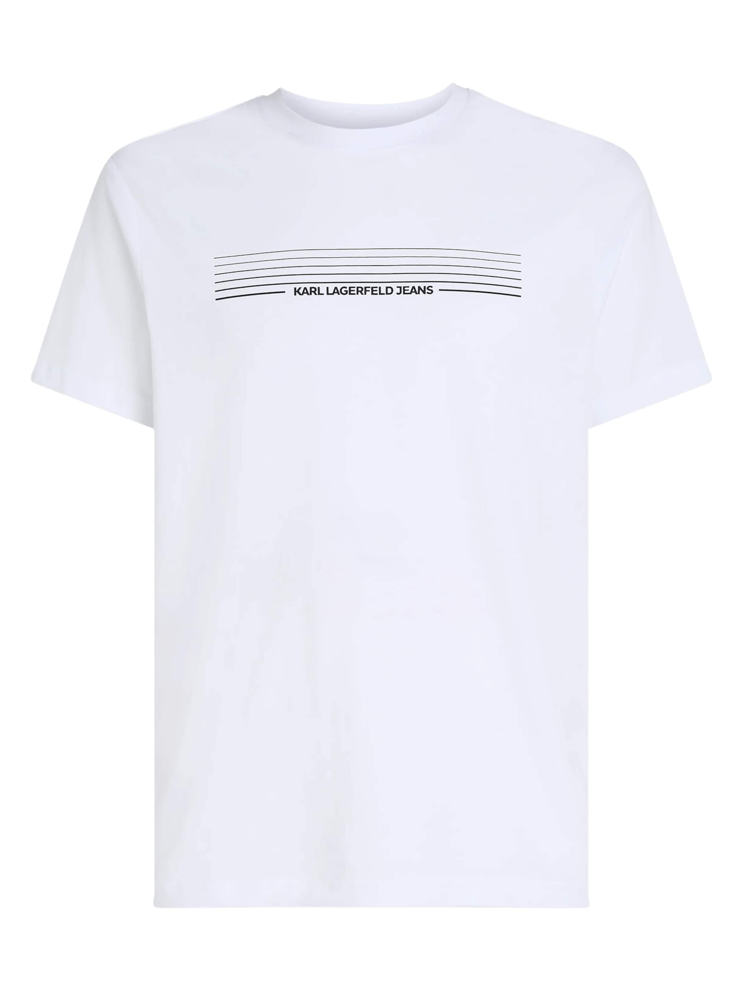 KARL LAGERFELD JEANS Shirt in Wit: voorkant