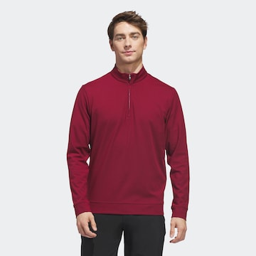 ADIDAS PERFORMANCE Athletic Sweatshirt in Red: front
