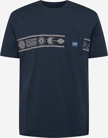 BILLABONG T-Shirt 'Spinner' in Blau: predná strana