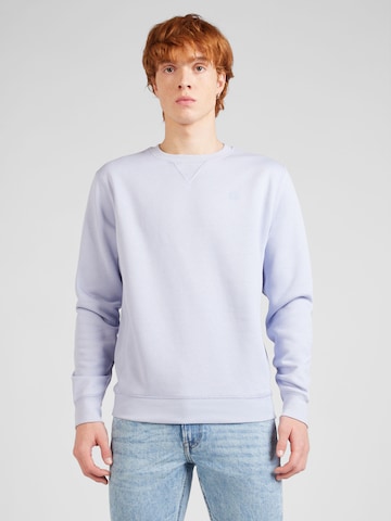 G-Star RAW Sweatshirt 'Premium core' in Blue: front