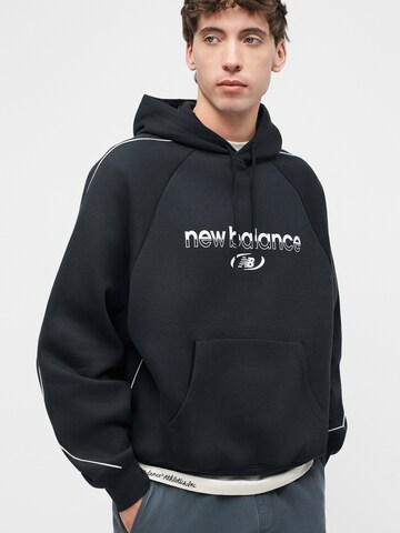 Felpa 'MT62Y14P' di new balance in nero