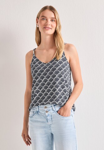 STREET ONE Top in Blue: front