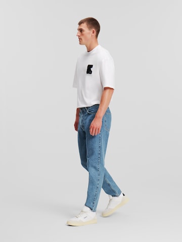 Tapered Jeans di Karl Lagerfeld in blu