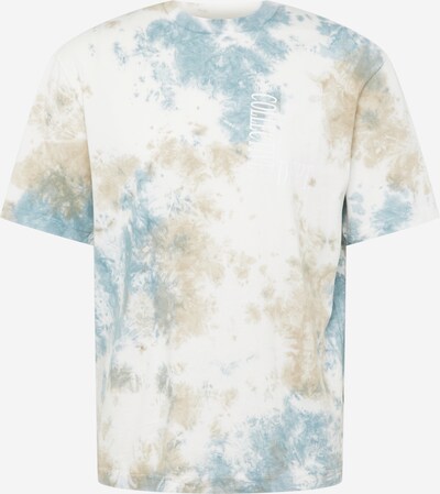 River Island Skjorte 'CAMO' i lyseblå / lysebrun / hvit, Produktvisning