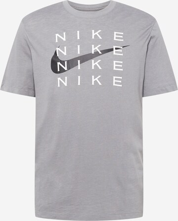 NIKE - Camisa funcionais em cinzento: frente