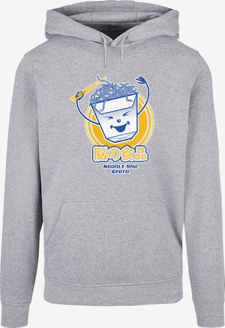 Merchcode Sweatshirt 'Torc- Noodle Bar' in Grijs: voorkant