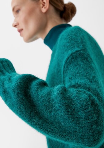 comma casual identity Strickmantel in Grün