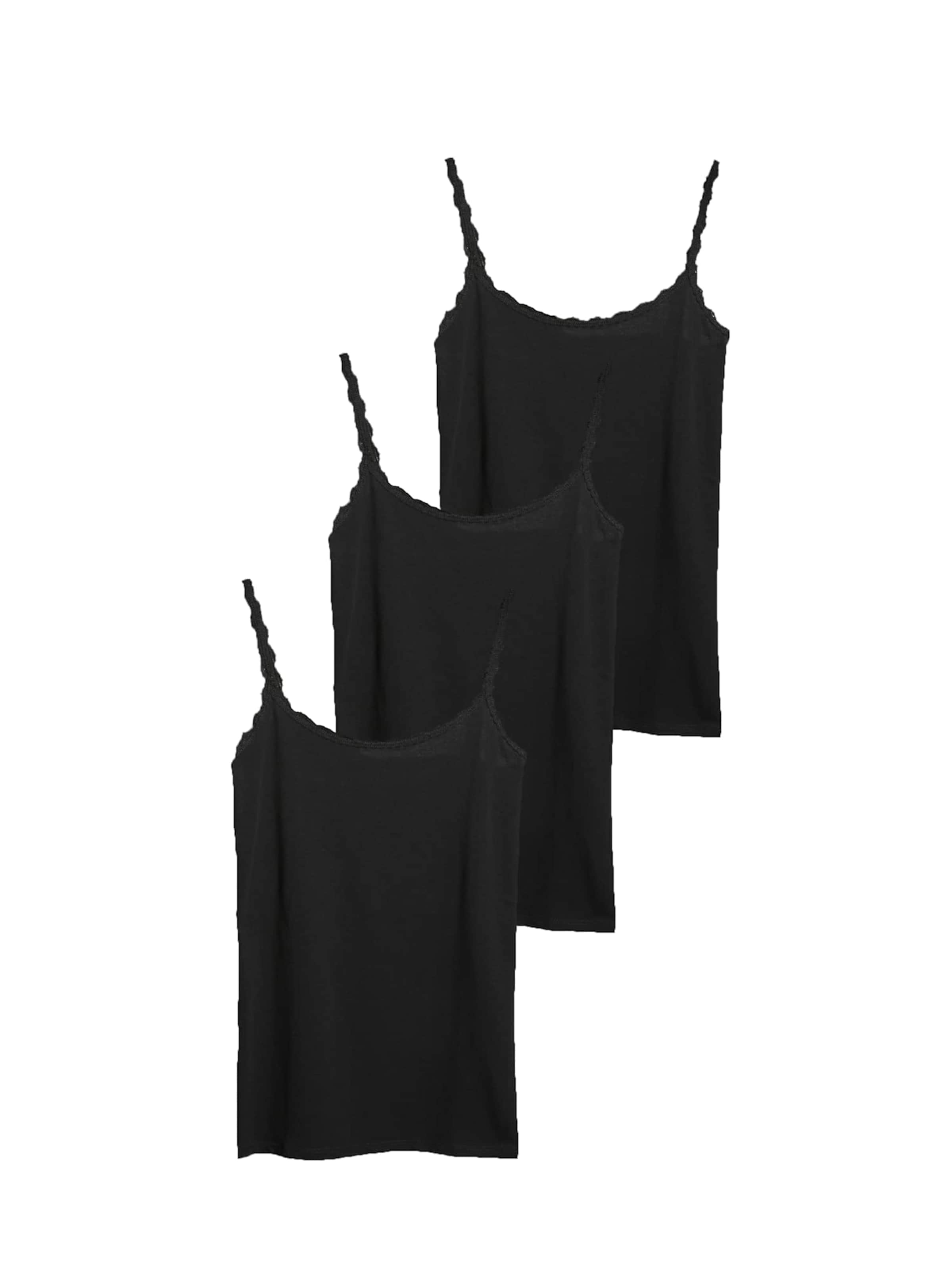 Marks & Spencer Unterhemd in schwarz, Produktansicht