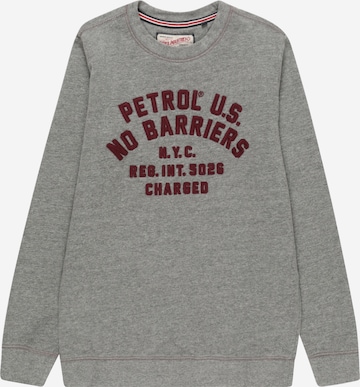 Petrol Industries Sweatshirt in Grau: predná strana