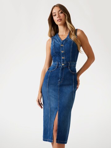 GUESS Dress in Blue: front