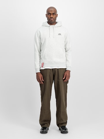 ALPHA INDUSTRIES Sweatshirt in Grijs