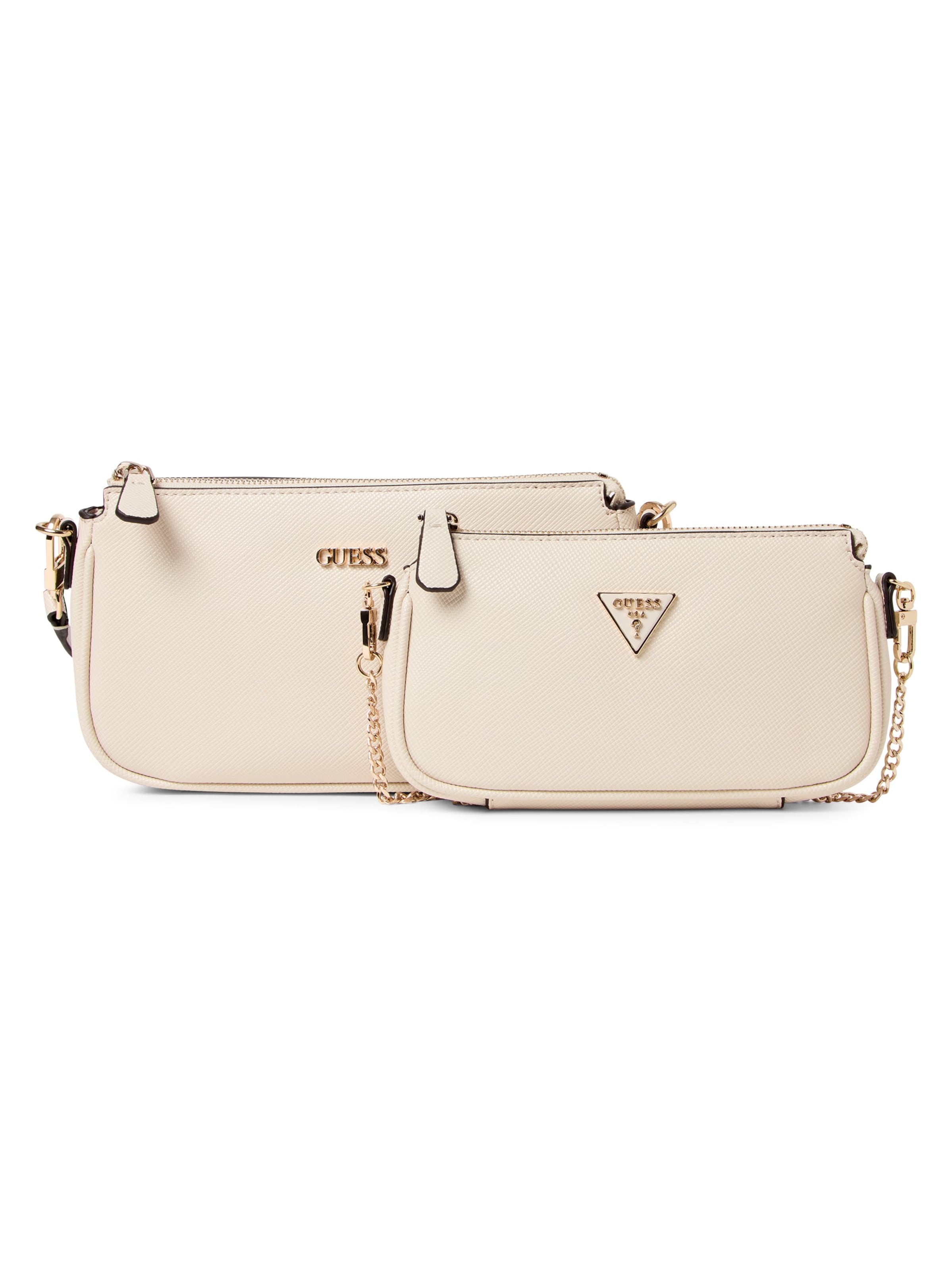GUESS Crossbody Bag ' Noelle II Mini ' in White: front