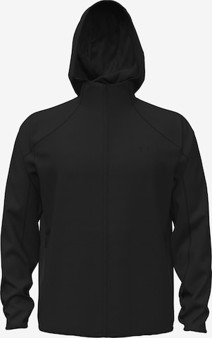 UNDER ARMOUR Sportsweatvest in Zwart: voorkant