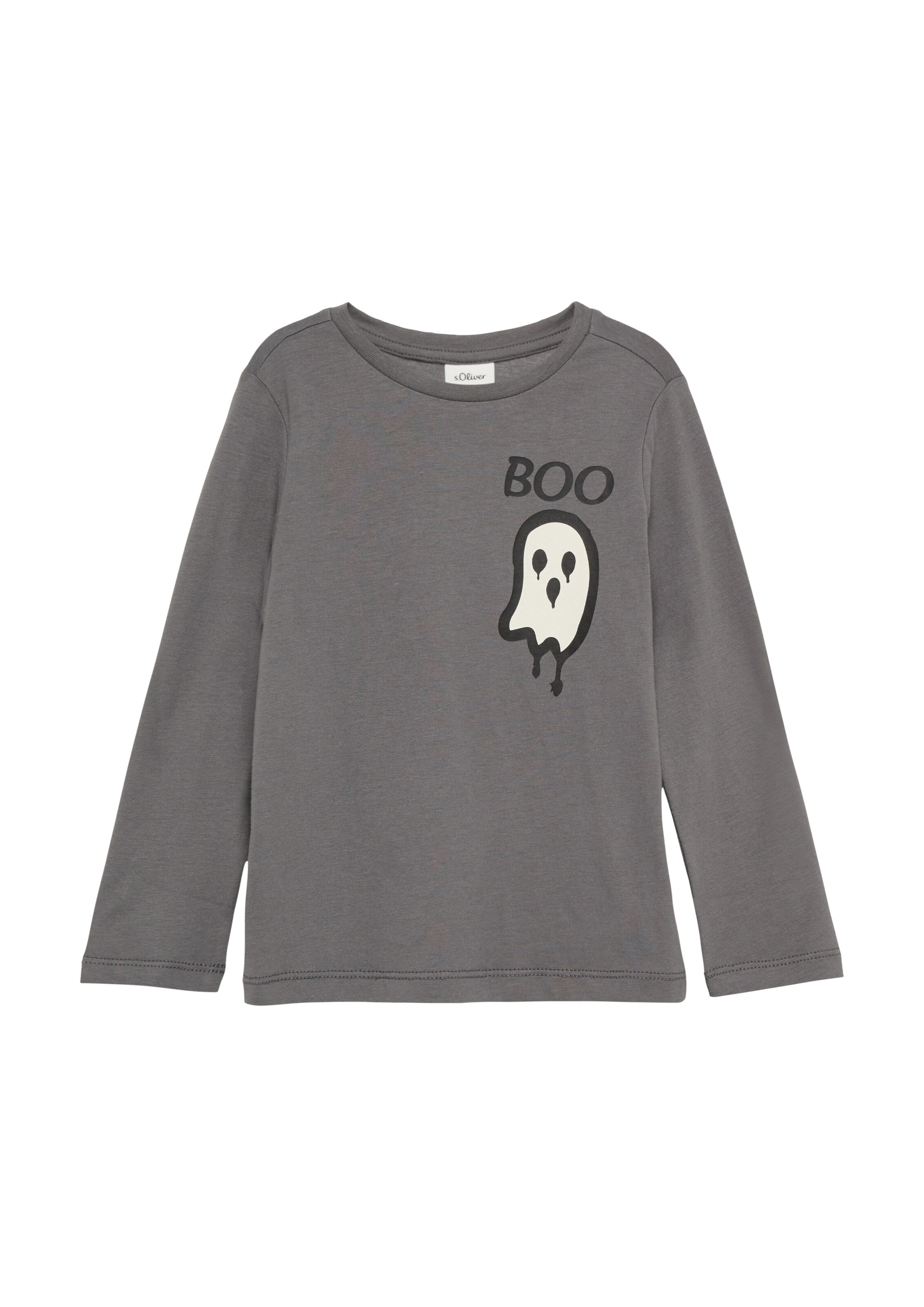 T-Shirt s.Oliver en gris : devant