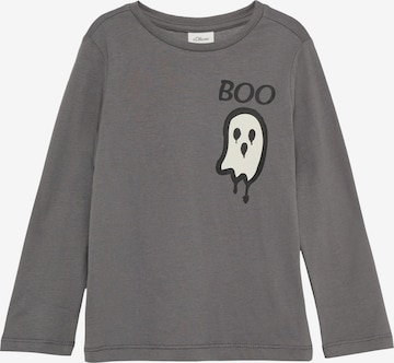 s.Oliver Shirt in Grijs: voorkant