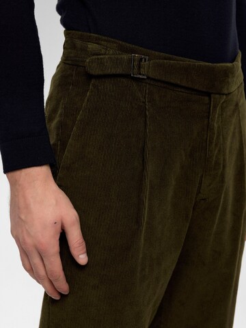 Loosefit Pantalon à pince Antioch en vert