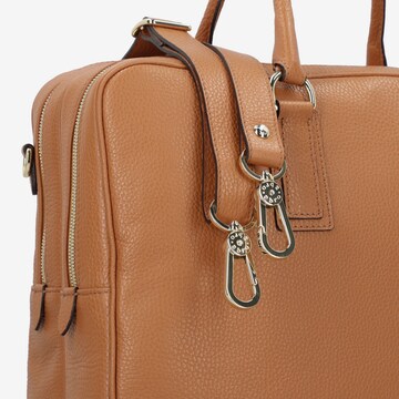 ABRO Document Bag 'Adria' in Brown