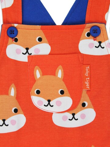 Toby Tiger Regular Overalls 'Eichhörnchen' in Orange