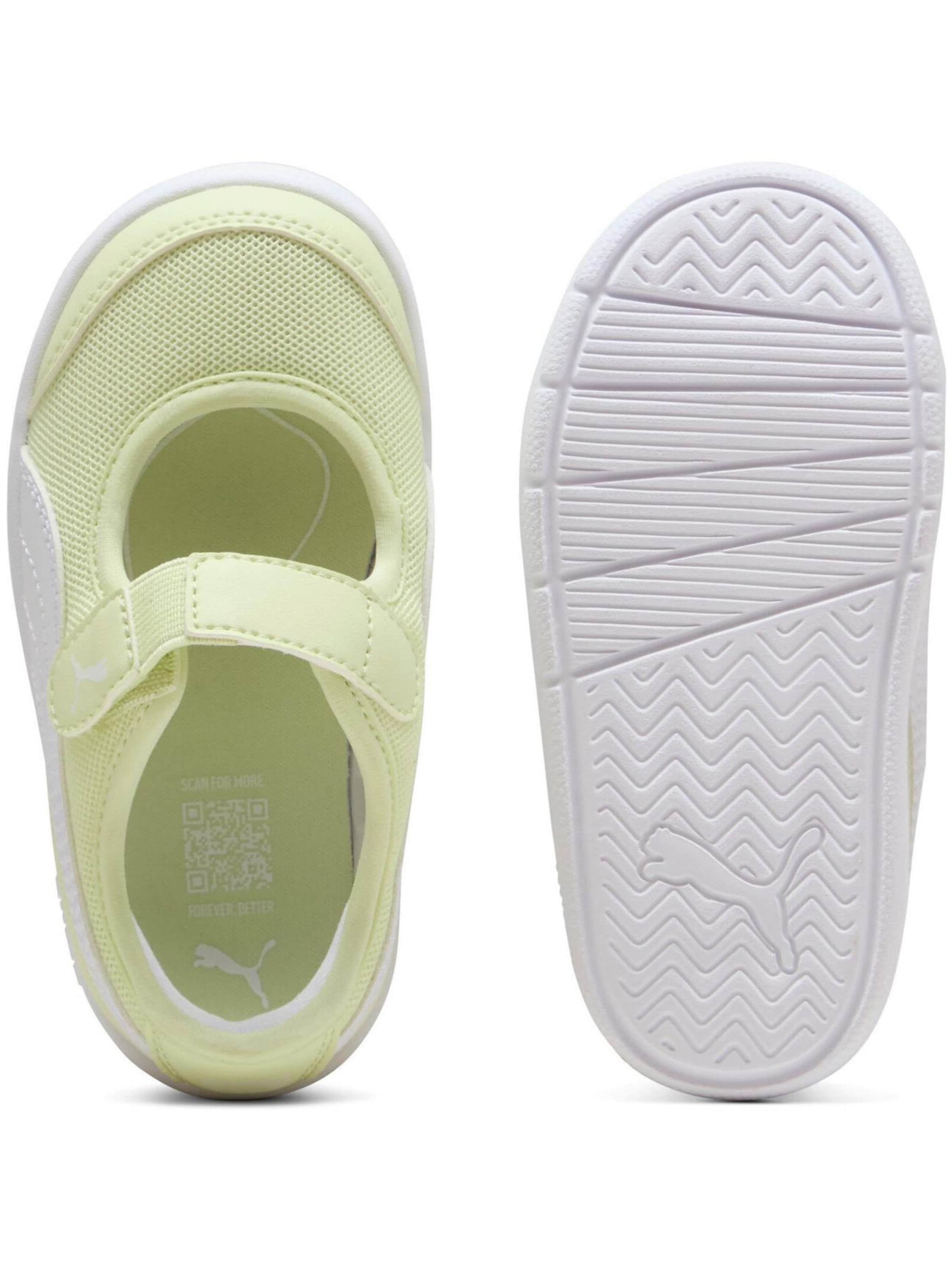 PUMA Sportschuh 'Courtflex V3 Lina V Inf'‌‌‌‌ in Grün