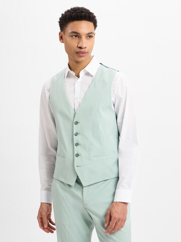 Finshley & Harding Slim fit Suit ' Alameda ' in Green: front
