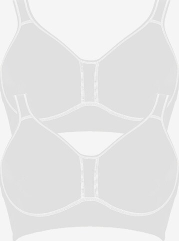 VIANIA Bralette Bra 'Performance' in White: front