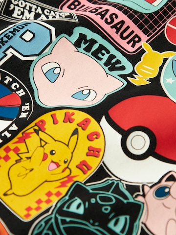 NAME IT Тениска 'NKMJeno Pokemon' в черно