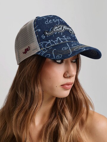 Ed Hardy Hætte i blå
