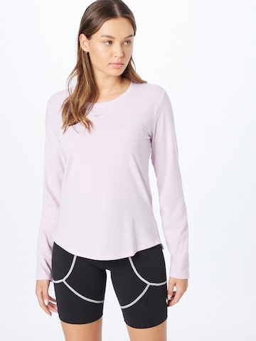 NIKE Performance shirt in Pink: front