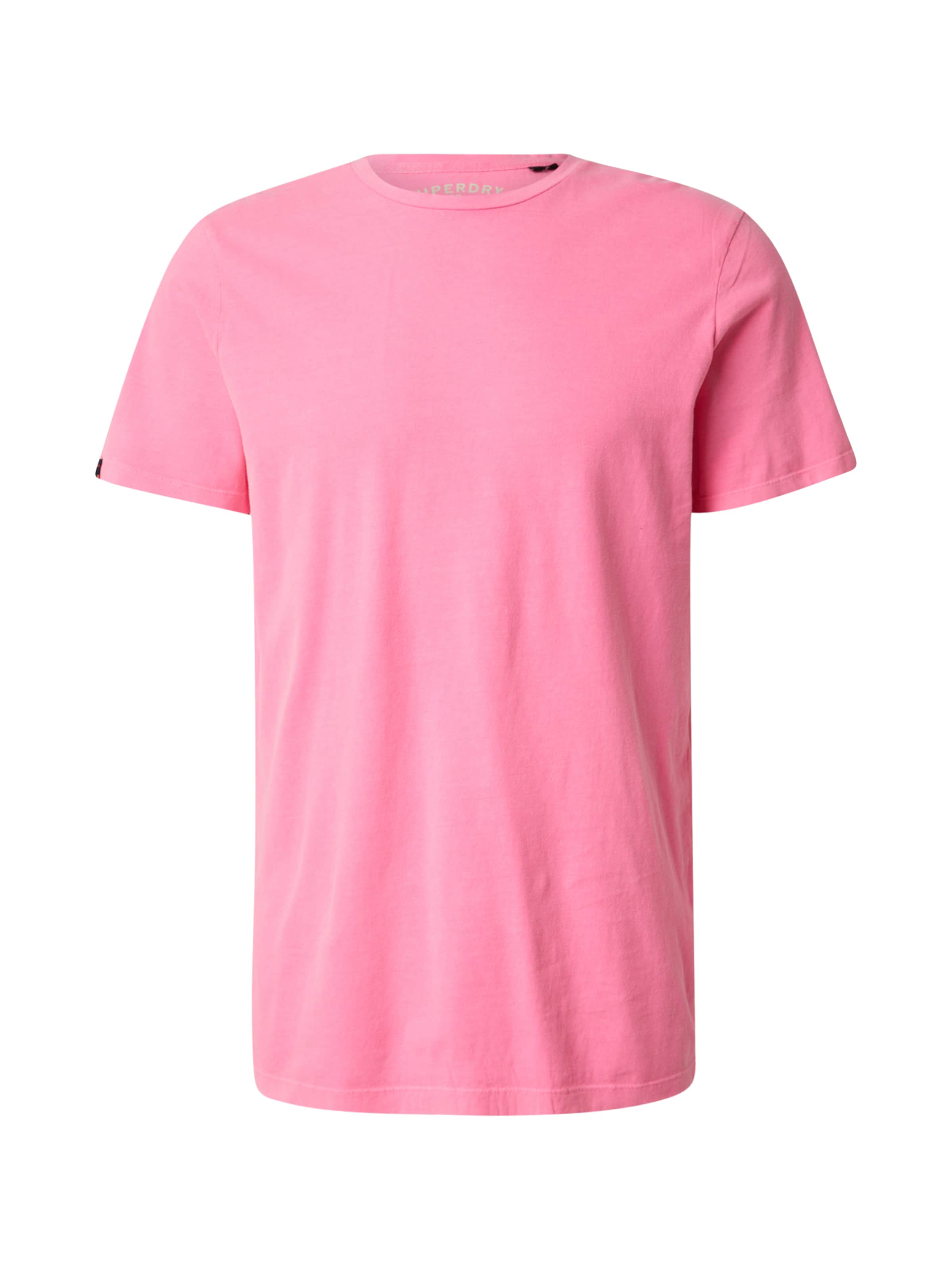 T-Shirt 'Classic Essential' Superdry en rose : devant