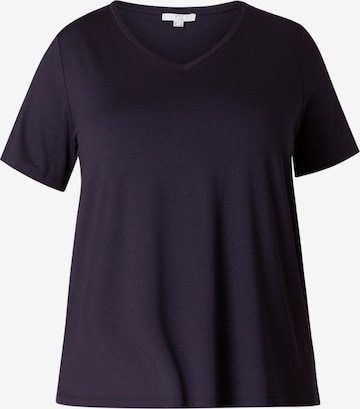 BASE LEVEL CURVY T-Shirt 'Alba' in Blau: predná strana