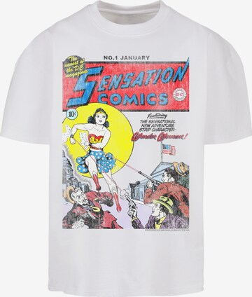 Maglietta 'Wonder Woman Sensation Comics Issue 1 Cover' di F4NT4STIC in bianco: frontale